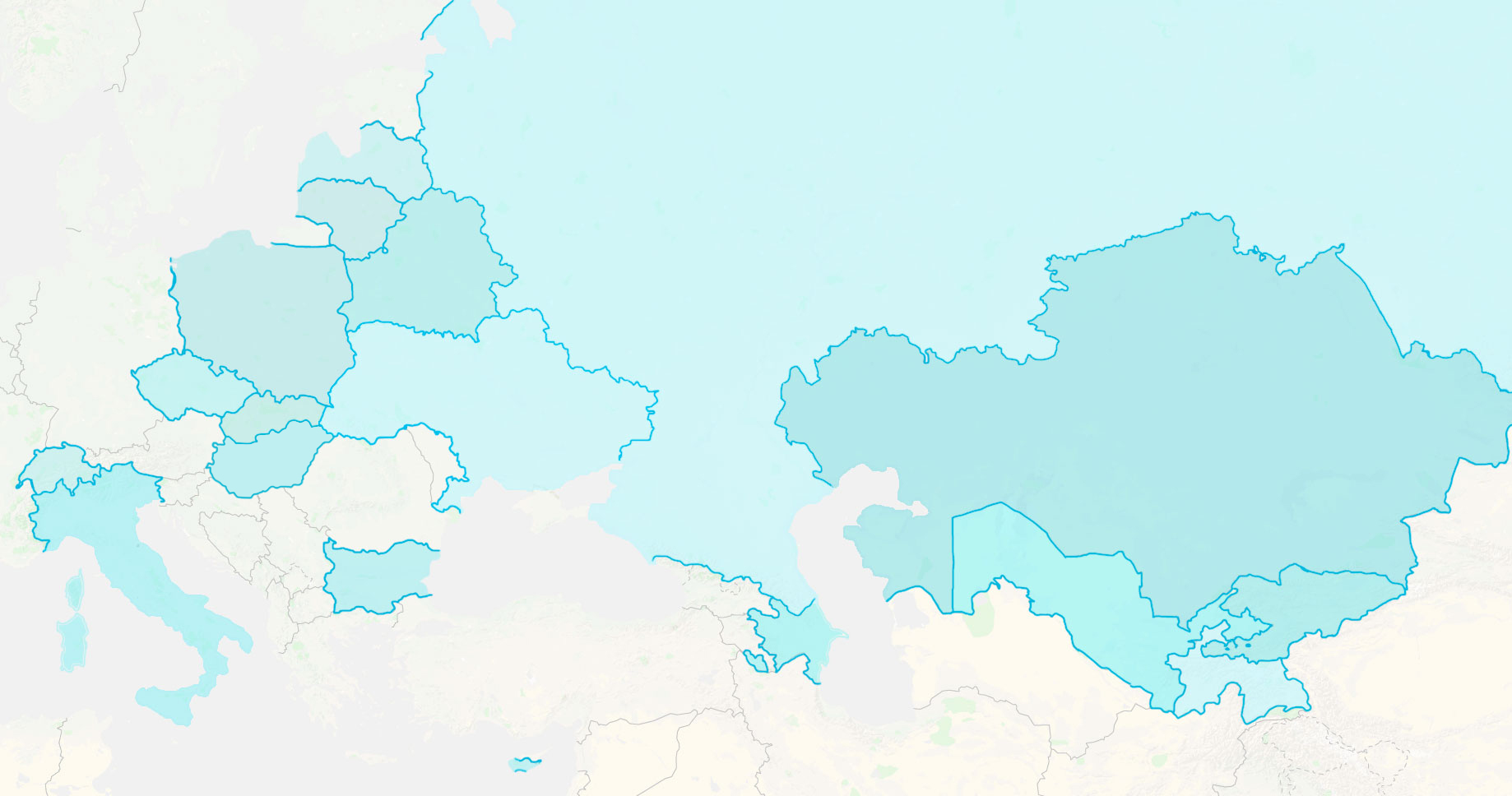 Main map of franchise